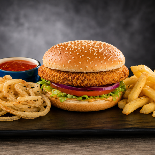 Crumbed Veggie Burger
