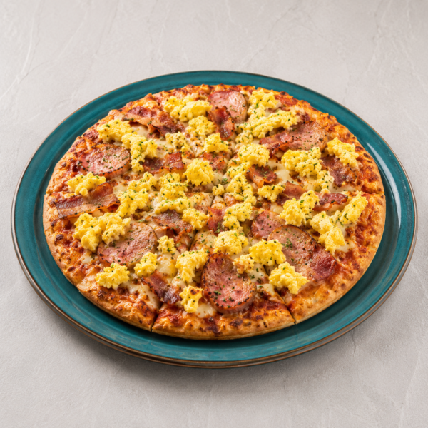 Rasher & Bacon Breakfast Pizza