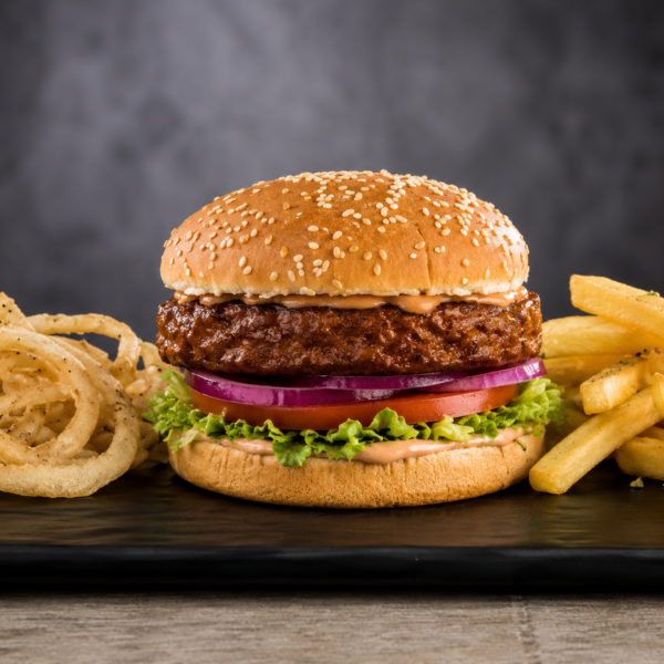100% Plant Burger