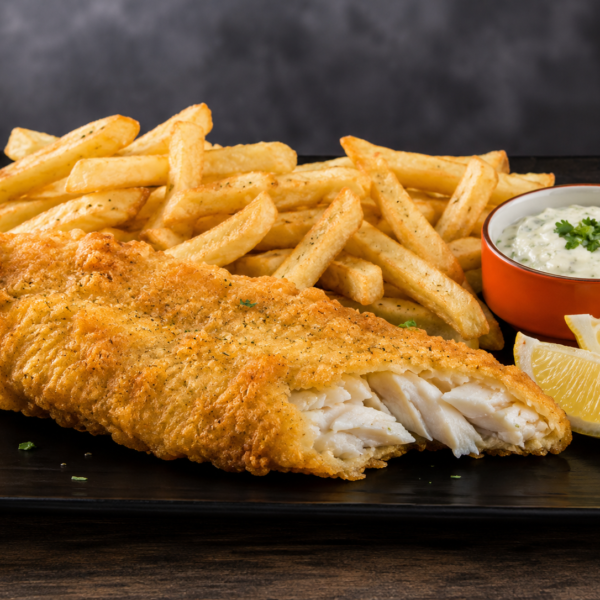 Hake & Chips - Full