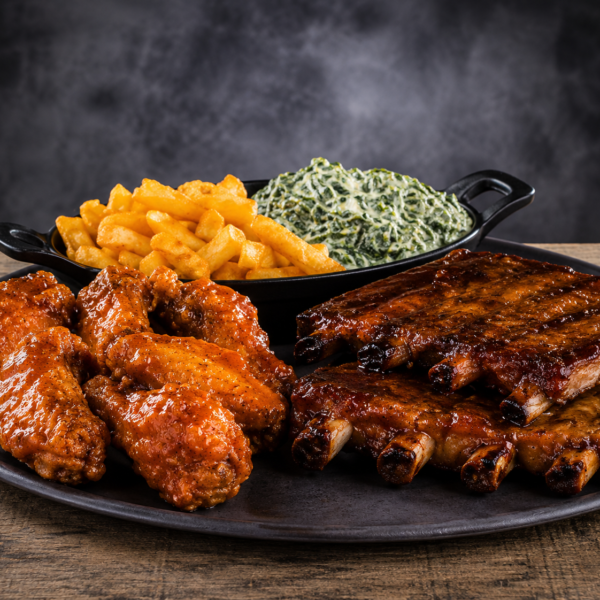Ribs & Buffalo Wings Combo