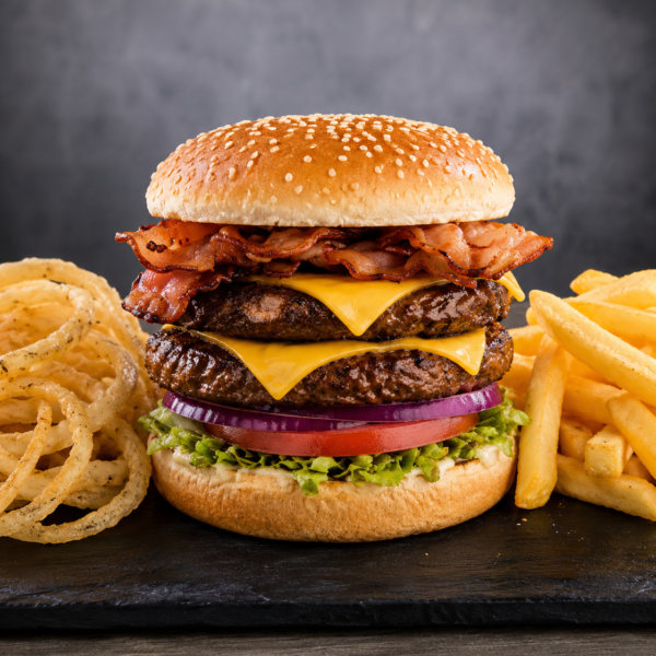 Bacon & Cheese Burger - Double