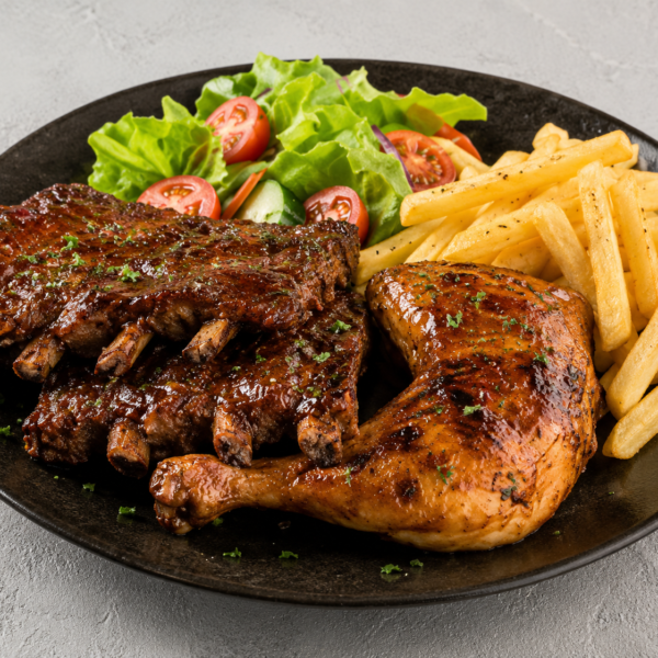 Ribs 400g & Chicken