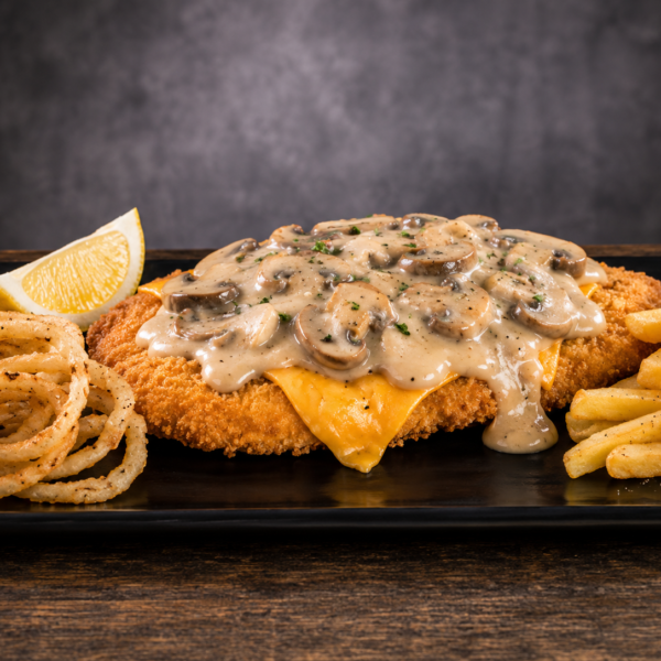 Cheddamelt Schnitzel - Full