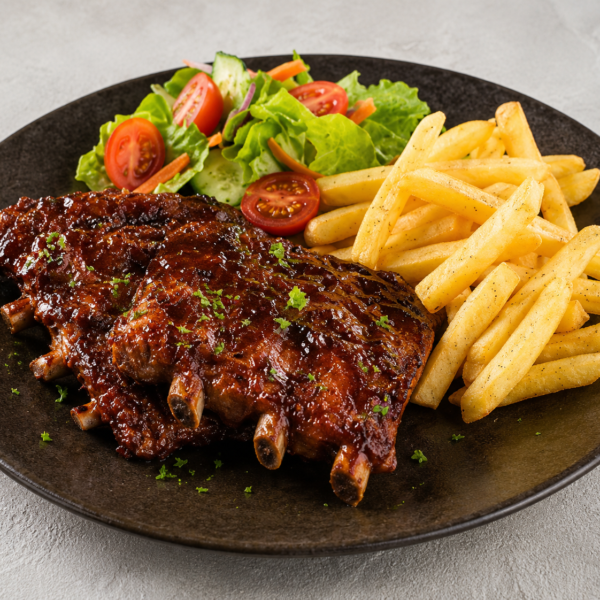 Sticky BBQ Ribs (400g)