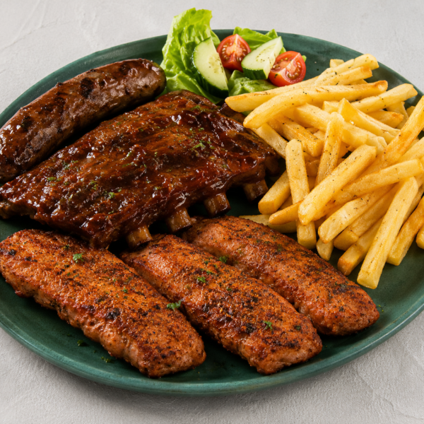 Ribs, Pork Rashers & Wors