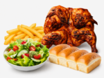 Value Meal - Full Grilled Chicken, 4 Buddy Loaves, Green Salads & Chips - Image 3