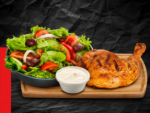 Large Green Salad, Salad Dressing & 1/4 Chicken - Image 3