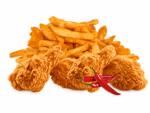Spicy Wings Snack ( 4 Spicy Wings + Chips) - Image 6