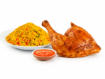 1/4 Chicken, Spicy Rice & Sauce - Image 4