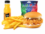 Kids Burger Meal Burger + Chips
