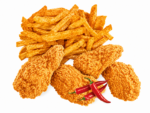 Spicy Wings Snack ( 4 Spicy Wings + Chips) - Image 4