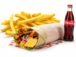 Grilled Chilli Cheese Wrap Meal - Image 2