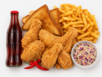 Spicy Wings Meal 8 + Chips - Image 3