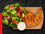 Large Green Salad, Salad Dressing & 1/4 Chicken - Image 5