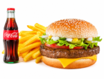 Clasic Cheese Burger Meal + Chips - Image 4