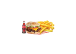 Dunked Burger Meal with Chips &  Cold Drink - Image 4