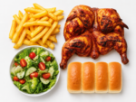 Value Meal - Full Grilled Chicken, 4 Buddy Loaves, Green Salads & Chips - Image 2