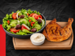 Large Green Salad, Salad Dressing & 1/4 Chicken - Image 4