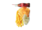 Lunch Meal - 2 Piece Chicken, Toasted Bread, Chips, Coleslaw & Cold Drink - Image 3