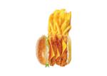 Triple Burger + Chips - Image 3
