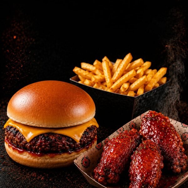 Slapper's Burger Combo 1
