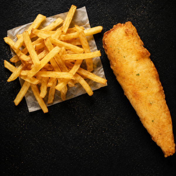 Large Hake & Small Chips (320g)